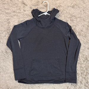 Kuhl- Dark Gray Hoodie with Kangaroo Pocket